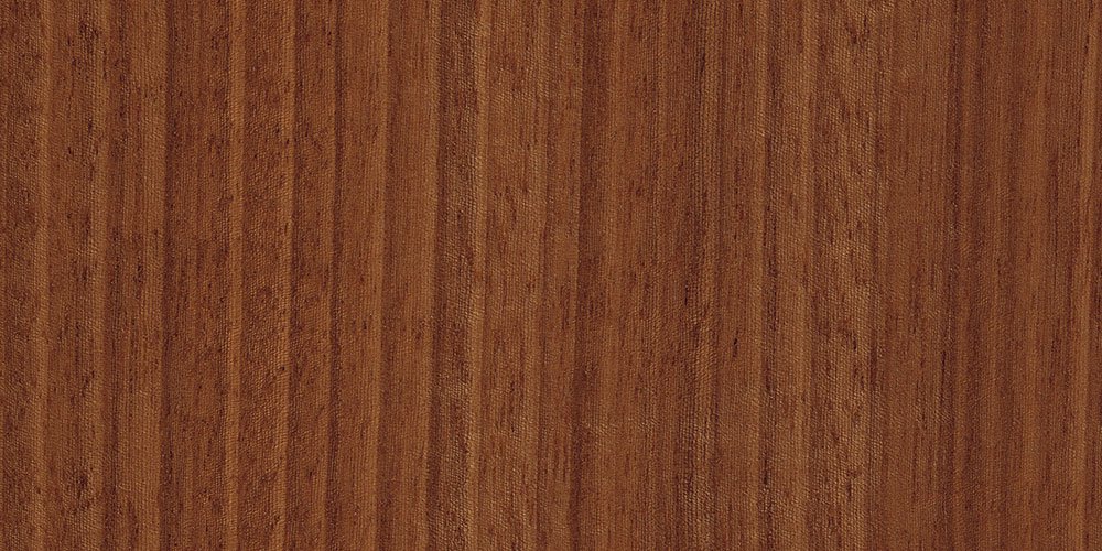 Macore real wood veneer sample